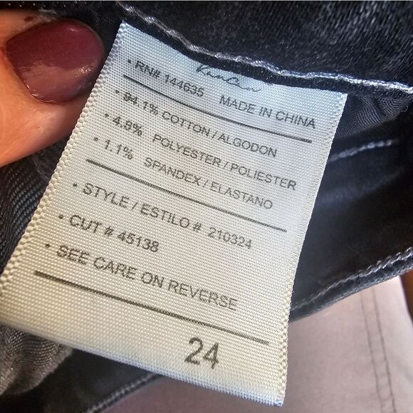 Kancan Wide Leg Jeans Sz 24 With 30" Inseam, Great Condition - Picture 5 of 6